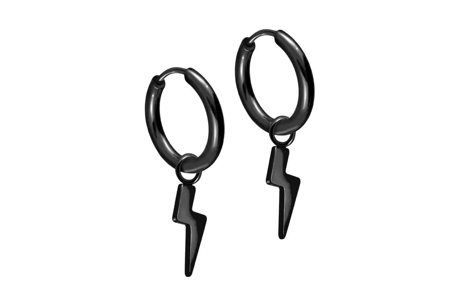 Chirurgenstahl Ohrclicker Creolen BLITZ von Piercingline